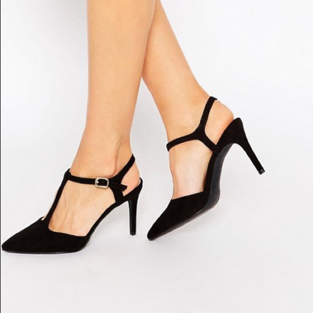 New Look Cut Out Pointed Heels